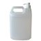 ISO14001 HDPE Chai sữa tắm treo có thể bơm lại cho gel rửa tay