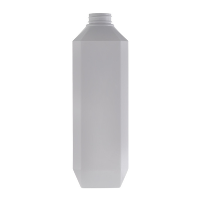 Wholesale 700ml White Black Transparent Plastic Lotion Pump Bottle Square Shampoo Hair And Conditioner Bath Bottle