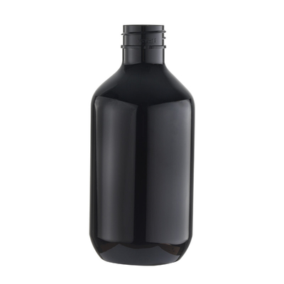 Chai bơm dầu gội đầu màu nâu sẫm tròn 300ml Chai rỗng Dung dịch rửa tay có thể bơm lại để khử trùng